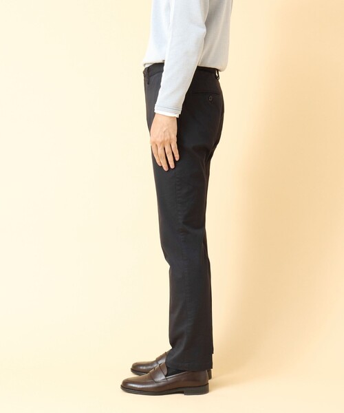 NOLLEY’S（ノーリーズ）の「《ビジカジ対応》ストレッチツイルフィットパンツ（チノパンツ・メンズ・グレー/ネイビー/キナリ/ベージュ・M/L/XL/S）」の11枚目の写真