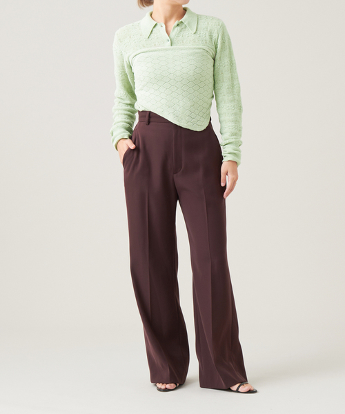 IENA LA BOUCLE C/Nyパイルポロニット IENA LA BOUCLE（イエナラブークル）の「IENA LA BOUCLE C/Nyパイル