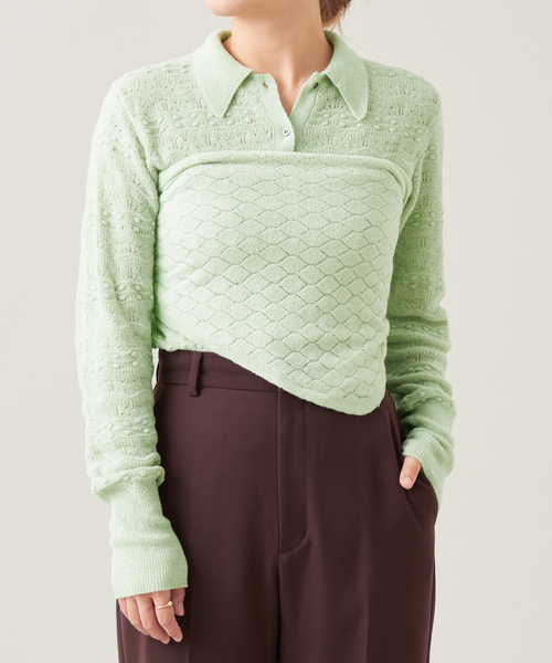 IENA LA BOUCLE（イエナラブークル）の「IENA LA BOUCLE C/Nyパイル