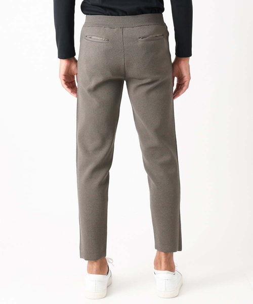 MICHEL KLEIN HOMME (ミッシェルクランオム)の「ハイゲージニットリラックスパンツ セットアップ(その他パンツ・メンズ・ブラック/ブラウン・MEDIUM/LARGE/X-LARGE)」の11枚目の写真