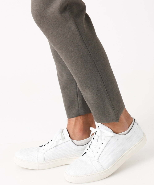 MICHEL KLEIN HOMME (ミッシェルクランオム)の「ハイゲージニットリラックスパンツ セットアップ(その他パンツ・メンズ・ブラック/ブラウン・MEDIUM/LARGE/X-LARGE)」の14枚目の写真