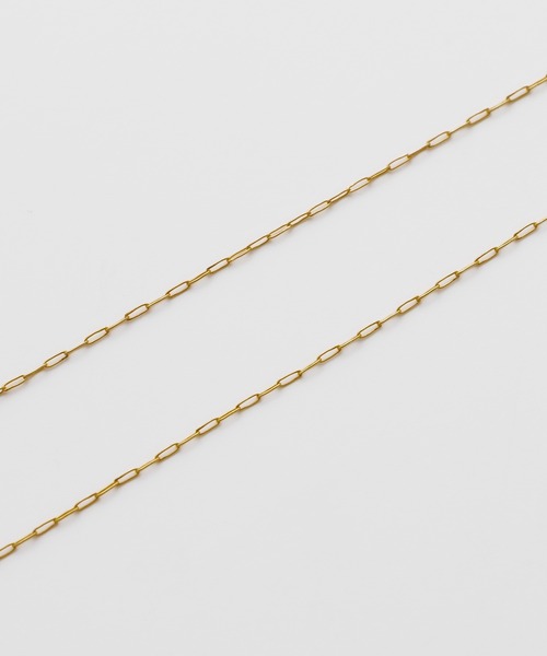 ciite' surgical stainless（シーテサージカルステンレス）の「【 金属アレルギー対応 】幅 0.5mm 極細シンプルチェーンネックレス サージカルステンレス（ネックレス・レディース・ゴールド/シルバー/ピンクゴールド・FREE）」の17枚目の写真