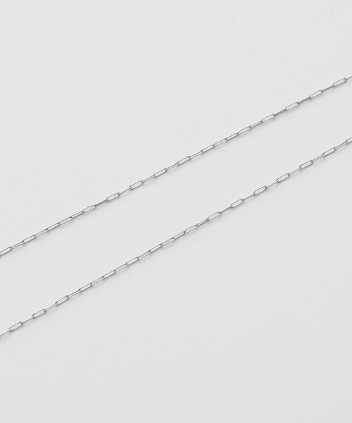 ciite' surgical stainless（シーテサージカルステンレス）の「【 金属アレルギー対応 】幅 0.5mm 極細シンプルチェーンネックレス サージカルステンレス（ネックレス・レディース・ゴールド/シルバー/ピンクゴールド・FREE）」の20枚目の写真