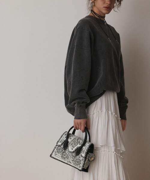 CARVING TRIBES（カービングトライブス）の「MINI FinuRei4（ハンドバッグ・レディース・ピンク/グレー・FREE）」の10枚目の写真