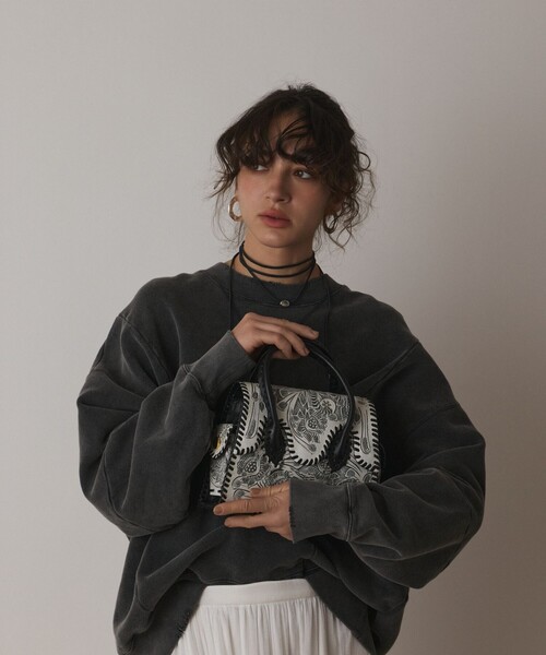 CARVING TRIBES（カービングトライブス）の「MINI FinuRei4（ハンドバッグ・レディース・ピンク/グレー・FREE）」の11枚目の写真