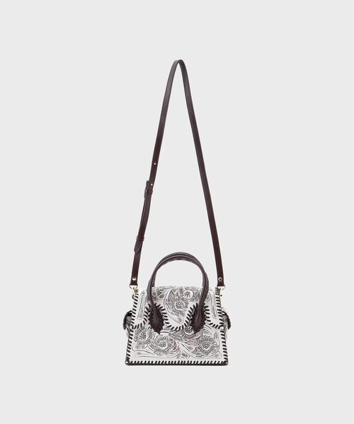 CARVING TRIBES（カービングトライブス）の「MINI FinuRei4（ハンドバッグ・レディース・ピンク/グレー・FREE）」の13枚目の写真