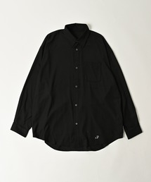 【ADAMPATEK/アダムパテック】ap embroidery looose shirt / 刺繍入りルーズベーシックシャツ
