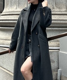 JUNOAH(ジュノア)のシャギーチェスターコート(チェスターコート)