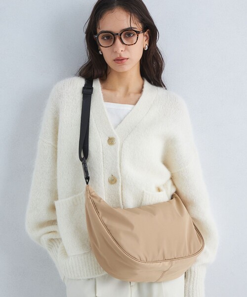 green label relaxing（グリーンレーベルリラクシング）の「2WAY ハッスイ ショルダー バッグ -はっ水-（ショルダーバッグ・レディース・オフホワイト/グレー/ブラック/ベージュ・FREE）」の4枚目の写真