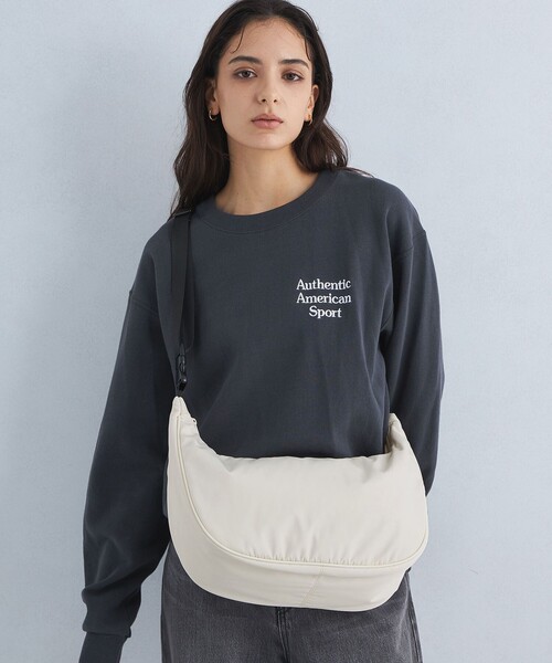 green label relaxing（グリーンレーベルリラクシング）の「2WAY ハッスイ ショルダー バッグ -はっ水-（ショルダーバッグ・レディース・オフホワイト/グレー/ブラック/ベージュ・FREE）」の2枚目の写真