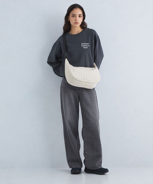 green label relaxing（グリーンレーベルリラクシング）の「2WAY ハッスイ ショルダー バッグ -はっ水-（ショルダーバッグ・レディース・オフホワイト/グレー/ブラック/ベージュ・FREE）」の6枚目の写真