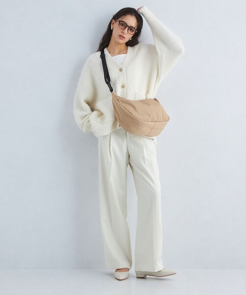 green label relaxing（グリーンレーベルリラクシング）の「2WAY ハッスイ ショルダー バッグ -はっ水-（ショルダーバッグ・レディース・オフホワイト/グレー/ブラック/ベージュ・FREE）」の8枚目の写真