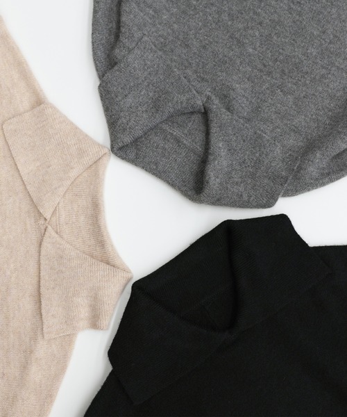 【セール】ポロニットロングワンピース（ワンピース）｜select MOCA（セレクトモカ）