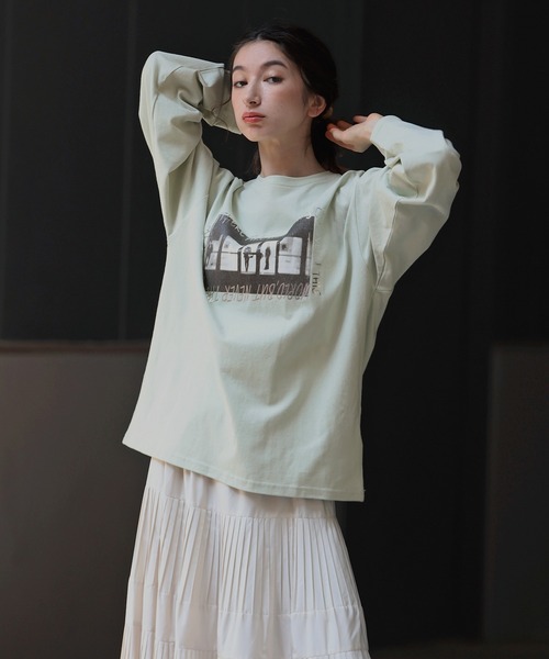 model：H165 着用サイズ：FREE
