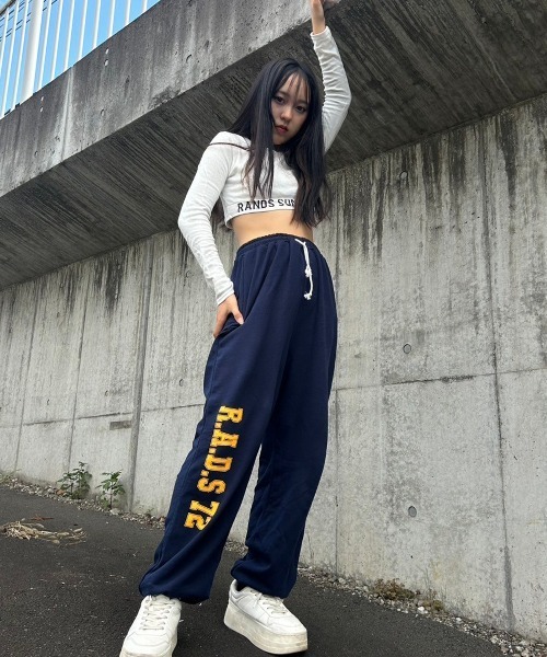 セール】プリントスウェットパンツ（スウェットパンツ）｜RandS