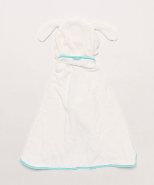 BAYBLO（ベイブロ）の「(SK)【クレヨンしんちゃん】吸水速乾 マイクロファイバー ふんわり フード付き バス ポンチョ（タオル・キッズ・ホワイト系/ライラック系/スカイブルー系/ピンク系・ONE SIZE）」の5枚目の写真