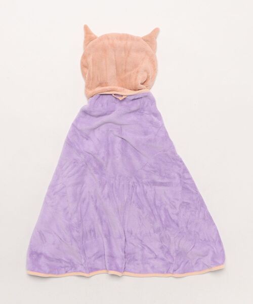 BAYBLO（ベイブロ）の「(SK)【クレヨンしんちゃん】吸水速乾 マイクロファイバー ふんわり フード付き バス ポンチョ（タオル・キッズ・ホワイト系/ライラック系/スカイブルー系/ピンク系・ONE SIZE）」の8枚目の写真