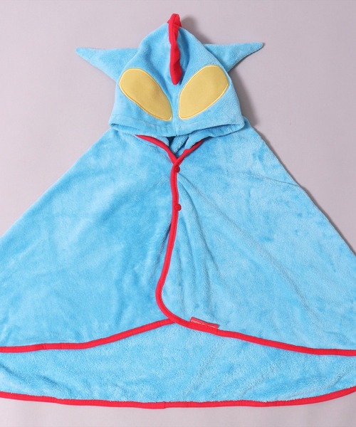 BAYBLO（ベイブロ）の「(SK)【クレヨンしんちゃん】吸水速乾 マイクロファイバー ふんわり フード付き バス ポンチョ（タオル・キッズ・ホワイト系/ライラック系/スカイブルー系/ピンク系・ONE SIZE）」の14枚目の写真