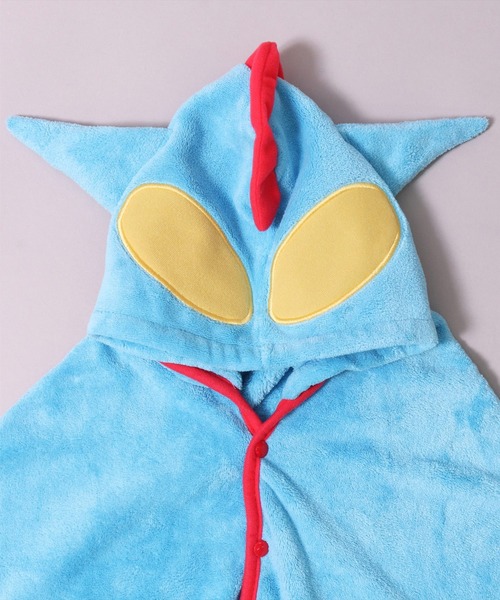BAYBLO（ベイブロ）の「(SK)【クレヨンしんちゃん】吸水速乾 マイクロファイバー ふんわり フード付き バス ポンチョ（タオル・キッズ・ホワイト系/ライラック系/スカイブルー系/ピンク系・ONE SIZE）」の15枚目の写真