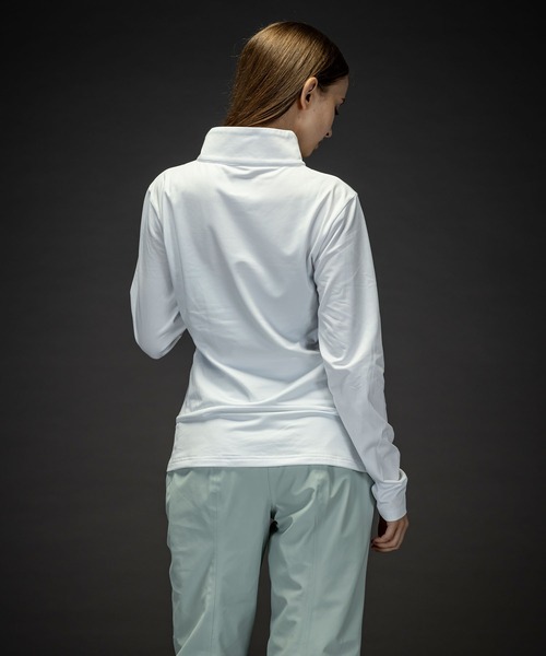 phenix(フェニックス)の「phenix(フェニックス)Basic Set-in Sleeve 1/2 Zip Tee ベーシックセットインスリーブWs1/2ジップティー/Middle レディース/スキーウェア/インナー(その他トップス・レディース・ブラック/ターコイズブルー/ネイビー/コーラル/ホワイト・S/M/L)」の7枚目の写真