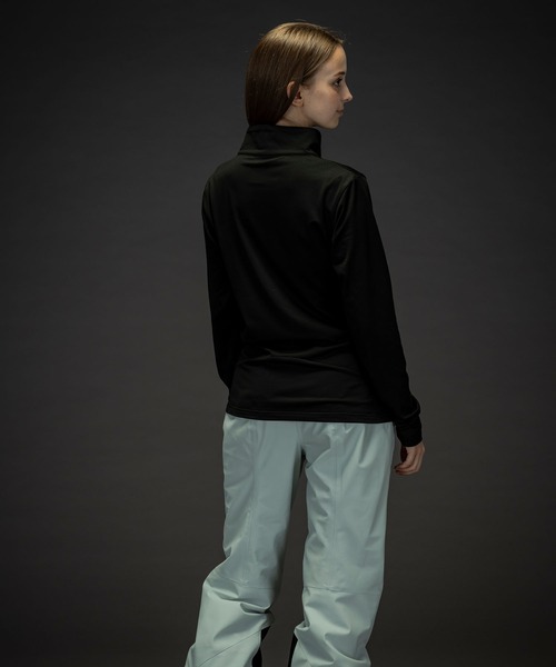 phenix(フェニックス)の「phenix(フェニックス)Basic Set-in Sleeve 1/2 Zip Tee ベーシックセットインスリーブWs1/2ジップティー/Middle レディース/スキーウェア/インナー(その他トップス・レディース・ブラック/ターコイズブルー/ネイビー/コーラル/ホワイト・S/M/L)」の11枚目の写真