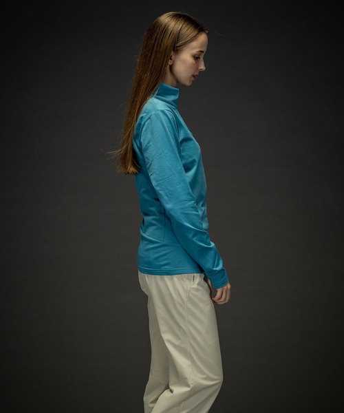 phenix(フェニックス)の「phenix(フェニックス)Basic Set-in Sleeve 1/2 Zip Tee ベーシックセットインスリーブWs1/2ジップティー/Middle レディース/スキーウェア/インナー(その他トップス・レディース・ブラック/ターコイズブルー/ネイビー/コーラル/ホワイト・S/M/L)」の17枚目の写真