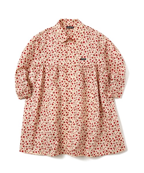 Little sunny bite（リトルサニーバイト）の「『Little Sunny Bite』rose nylon jacket（ナイロンジャケット・レディース・ピンク/ブラック/アイボリー・MEDIUM/SMALL）」の7枚目の写真