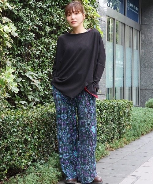 チチカカ(チチカカ)の「ベロアクレープアソートプリントパンツ(その他パンツ・レディース・その他1/その他2/その他3・FREE)」の6枚目の写真