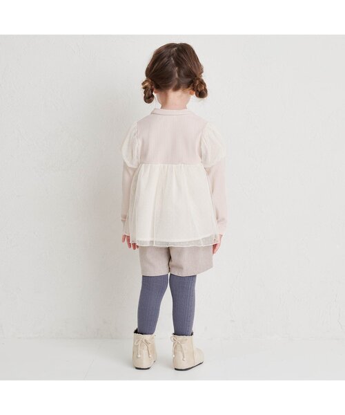 apres les cours（アプレレクール）の「フラワーモチーフチュール