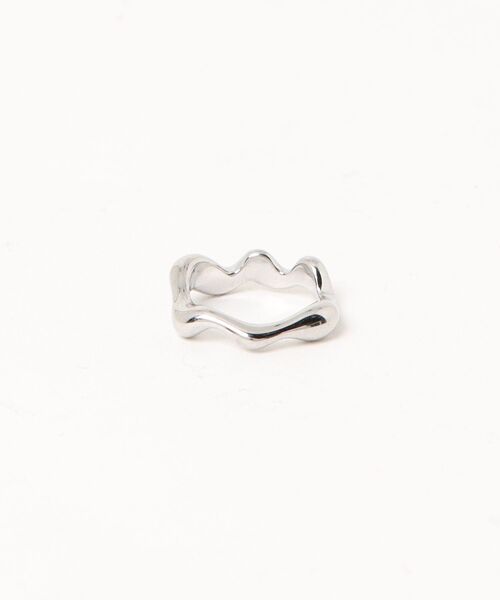 novice（ノーヴィス）の「【novice】Lava Pinky Ring［Stainless］（リング・レディース・ゴールド/シルバー・FREE）」の3枚目の写真