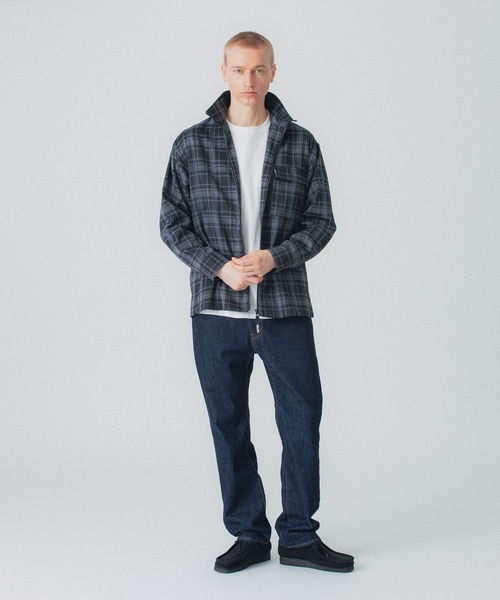 SILAS(サイラス)の「FULL ZIP PLAID SHIRT(シャツ/ブラウス・メンズ・ホワイト/ブラック・M/L)」の17枚目の写真