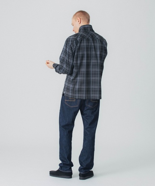 SILAS(サイラス)の「FULL ZIP PLAID SHIRT(シャツ/ブラウス・メンズ・ホワイト/ブラック・M/L)」の18枚目の写真