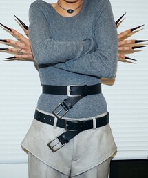 POOLDE（プールデ）の「【POOLDE/プールデ】Double Take Belt/ベルト