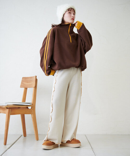 w closet（ダブルクローゼット）の「【ラメ生地】フリルラメパンツ（その他パンツ・レディース・ブラック/アイボリー/ピンク・FREE）」の15枚目の写真