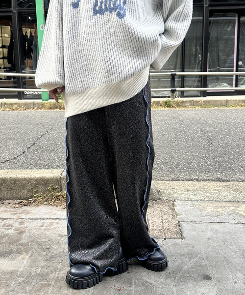 w closet（ダブルクローゼット）の「【ラメ生地】フリルラメパンツ（その他パンツ・レディース・ブラック/アイボリー/ピンク・FREE）」の19枚目の写真