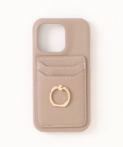 Fun & Daily(ファンアンドデイリー)の「Leather Feel Multi Card&FingerRing iPhone case 15 16 17 Plus Pro ProMax(スマホケース/カバー・レディース・ベージュ/ブラック・iPhone 15 Plus/iPhone 15 Pro/iPhone 15 Pro Max/iPhone 16/iPhone 16 Plus/iPhone 16 Pro/iPhone 16 Pro Max/iPhone 15/iPhone 14/iPhone 14 Plus/iPhone 14 Pro/iPhone 14 Pro Max/iPhone 17 Pro Max/iPhone 17 Pro/iPhone 17)」の6枚目の写真