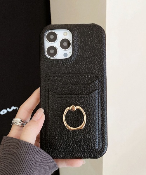 Fun & Daily(ファンアンドデイリー)の「Leather Feel Multi Card&FingerRing iPhone case 15 16 17 Plus Pro ProMax(スマホケース/カバー・レディース・ベージュ/ブラック・iPhone 15 Plus/iPhone 15 Pro/iPhone 15 Pro Max/iPhone 16/iPhone 16 Plus/iPhone 16 Pro/iPhone 16 Pro Max/iPhone 15/iPhone 14/iPhone 14 Plus/iPhone 14 Pro/iPhone 14 Pro Max/iPhone 17 Pro Max/iPhone 17 Pro/iPhone 17)」の9枚目の写真