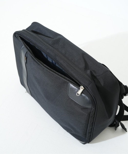 SAC'S BAR セレクト（サックスバーセレクト）の「【水野鞄店/MIZUNO BAG】 バータックス ビジネスリュック（ビジネスバッグ・メンズ・ブラック・FREE）」の9枚目の写真