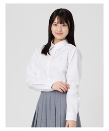 EASTBOY | シャツ 長袖 ブラウス 女子 通学 制服 学生服 中学生 高校生 スクール(シャツ/ブラウス)