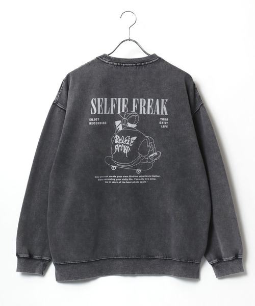 2025SS Selfie Freak/セルフフリーク オーバーサイズ 裏起毛