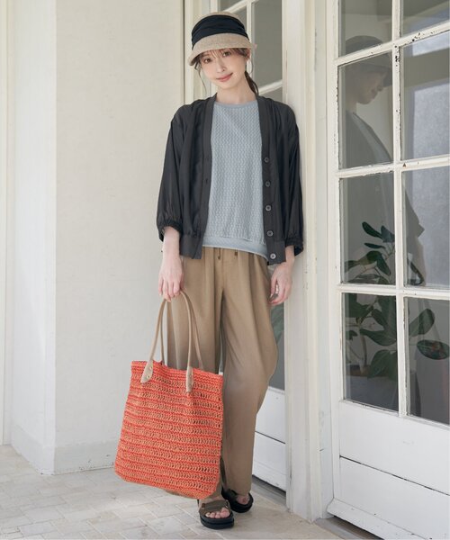 ikka（イッカ）の「バイザーキャスケット25（キャスケット・レディース・ベージュ/キャメル・FREE）」の15枚目の写真