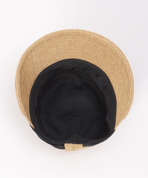 ikka（イッカ）の「バイザーキャスケット25（キャスケット・レディース・ベージュ/キャメル・FREE）」の10枚目の写真