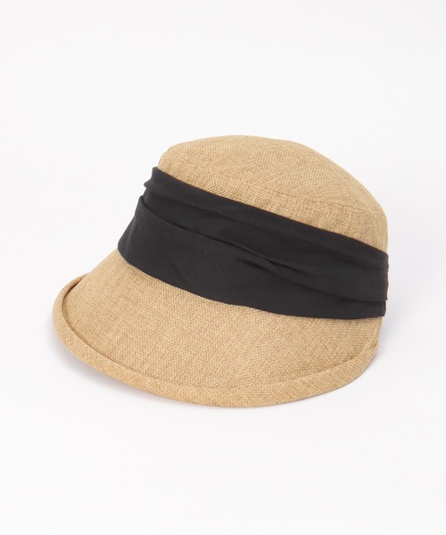 ikka（イッカ）の「バイザーキャスケット25（キャスケット・レディース・ベージュ/キャメル・FREE）」の3枚目の写真
