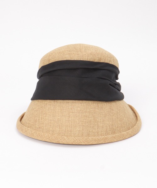 ikka（イッカ）の「バイザーキャスケット25（キャスケット・レディース・ベージュ/キャメル・FREE）」の4枚目の写真