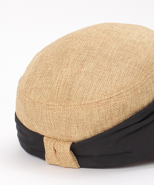 ikka（イッカ）の「バイザーキャスケット25（キャスケット・レディース・ベージュ/キャメル・FREE）」の8枚目の写真