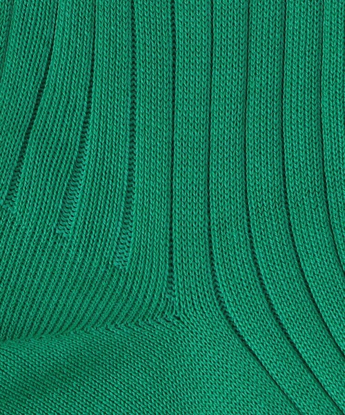 green label relaxing(グリーンレーベルリラクシング)の「【別注】<ADRIAN>GLR リブ ソックス(ソックス/靴下・メンズ・パープル/コバルトブルー/ケリーグリーン/イエロー/オレンジ/ピンク・FREE)」の12枚目の写真
