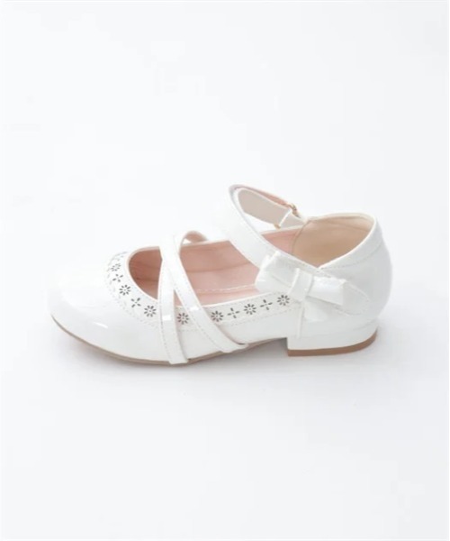 axes femme（アクシーズファム）の「クロスストラップパンプス（パンプス・キッズ・ブラック/ホワイト・X-LARGE/LARGE/MEDIUM）」の18枚目の写真