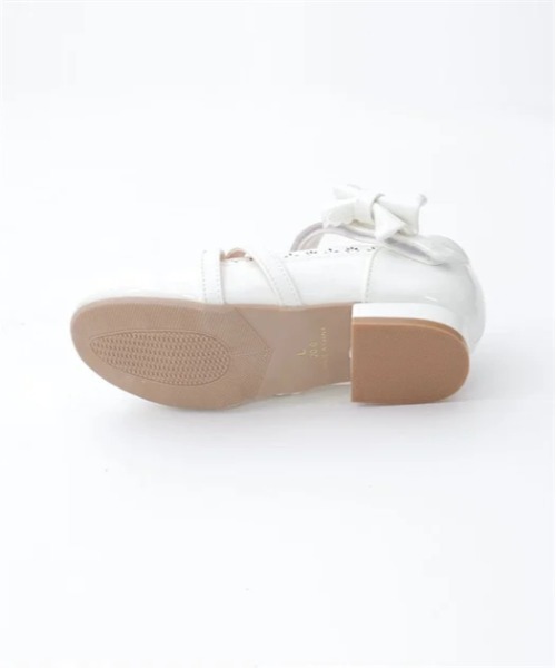 axes femme（アクシーズファム）の「クロスストラップパンプス（パンプス・キッズ・ブラック/ホワイト・X-LARGE/LARGE/MEDIUM）」の12枚目の写真