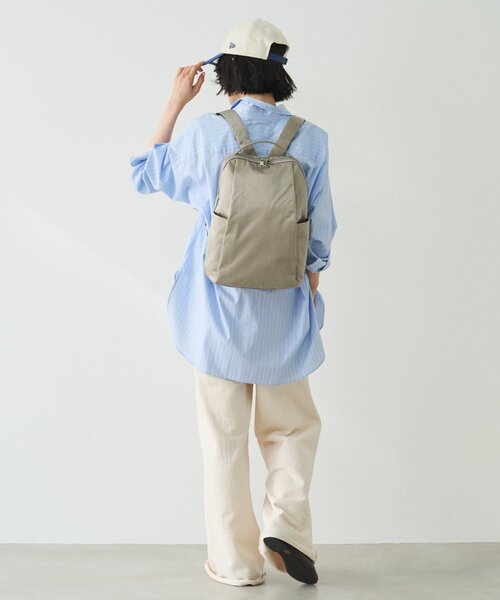 russet（ラシット）の「［背面メッシュ仕様］クラウズナイロンリュックサック(CE-1499)（バックパック/リュック・レディース・ブラック/グレー・FREE）」の5枚目の写真