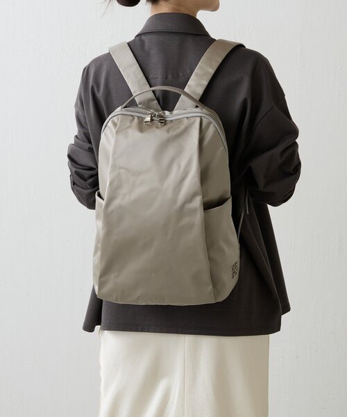 russet（ラシット）の「［背面メッシュ仕様］クラウズナイロンリュックサック(CE-1499)（バックパック/リュック・レディース・ブラック/グレー・FREE）」の6枚目の写真